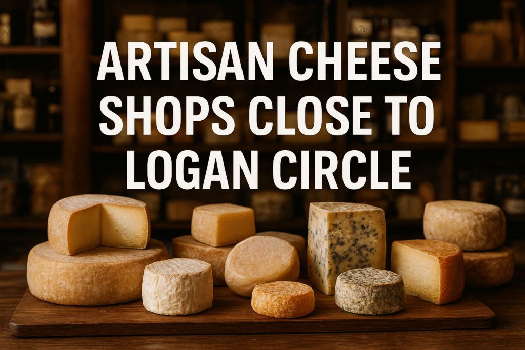 artisan cheese shops close to Logan Circle