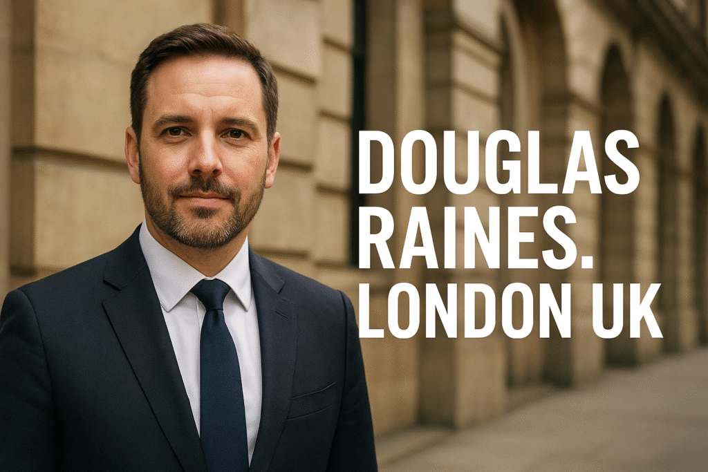 douglas raines. london uk