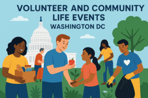 volunteer and community life events Washington DC