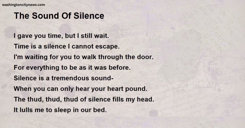 The Poetic Before: A Journey Through Silence